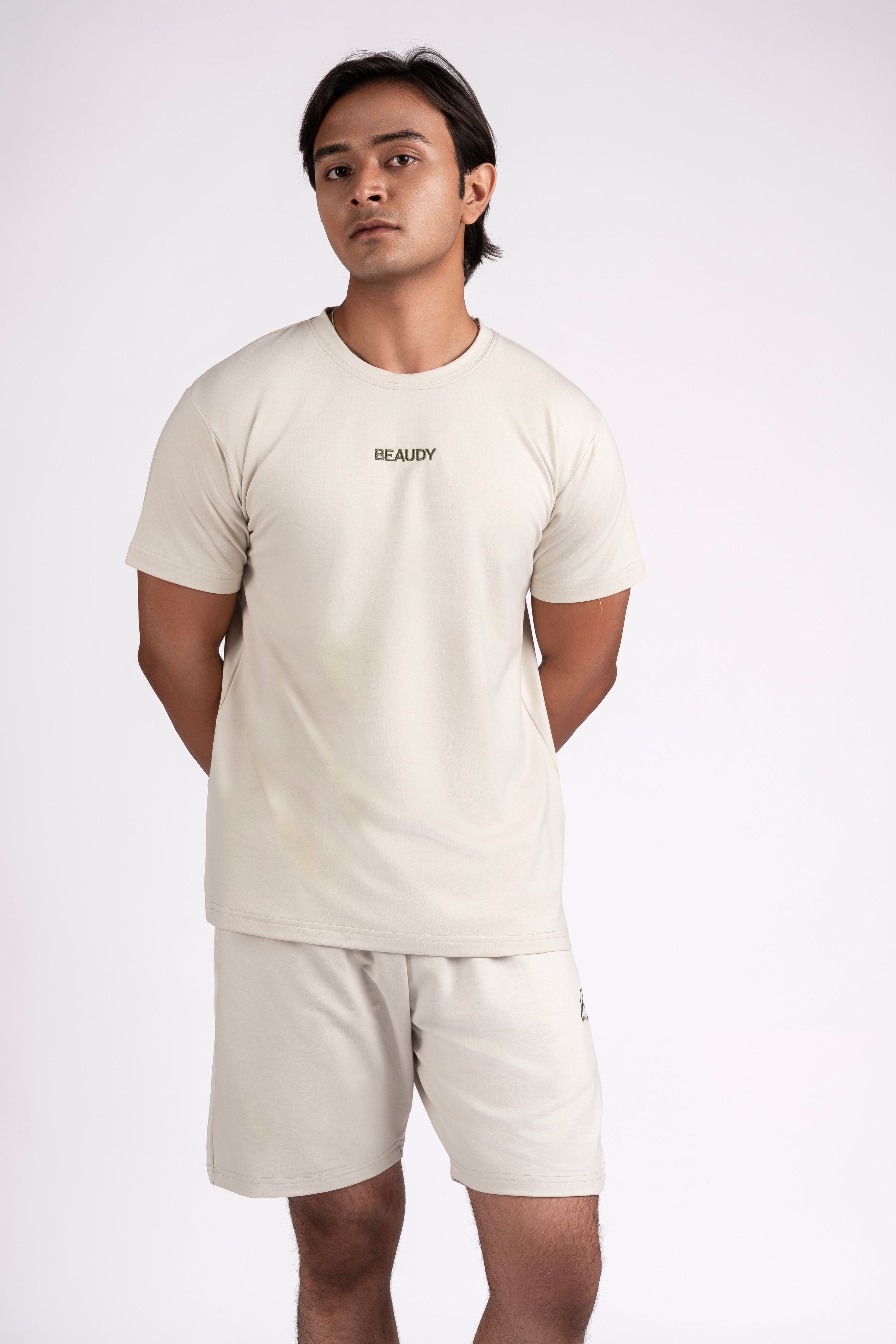 Regular Fit Beige T-Shirt