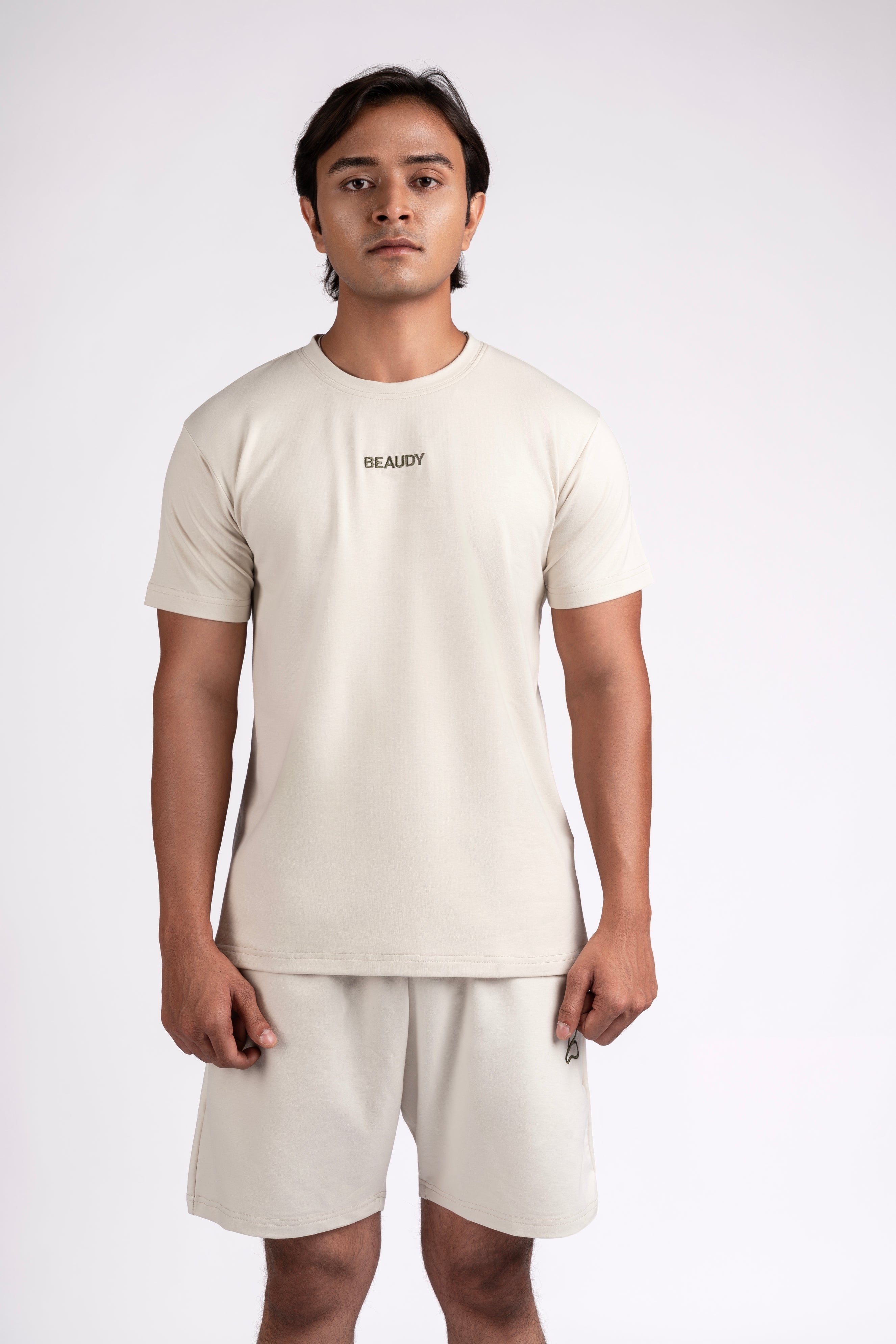 Regular Fit Beige T-Shirt