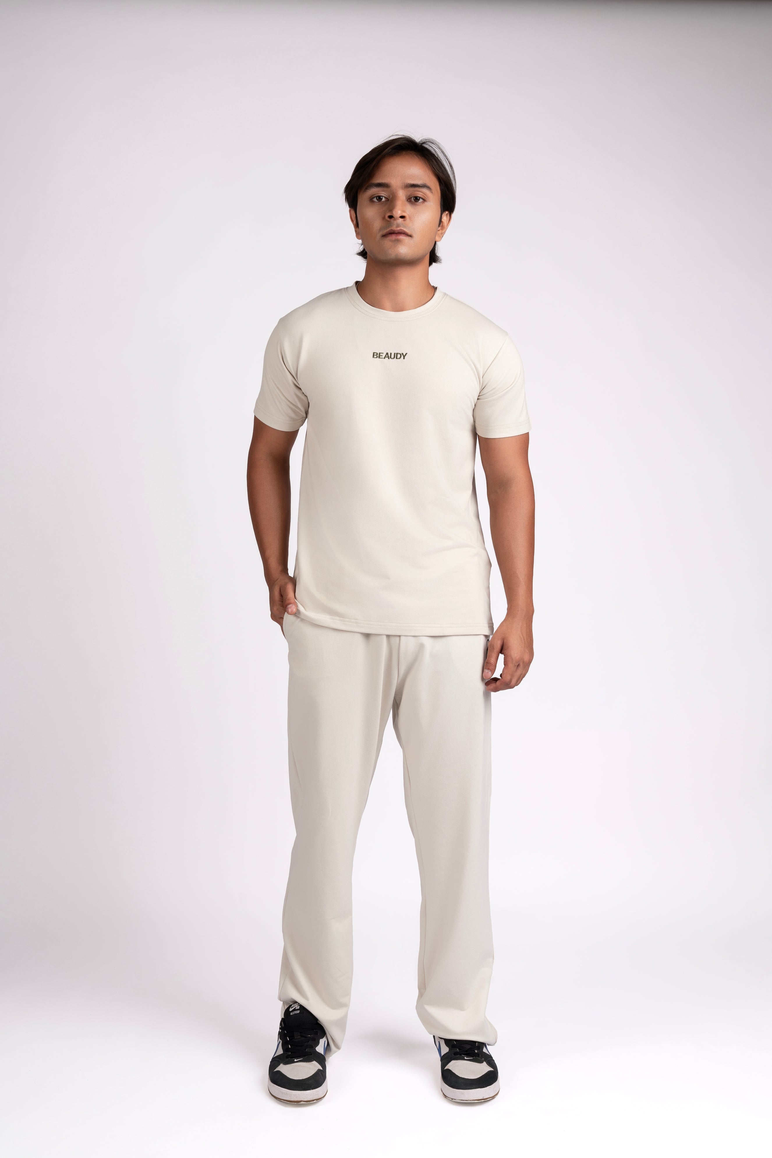 Regular Fit Beige T-Shirt