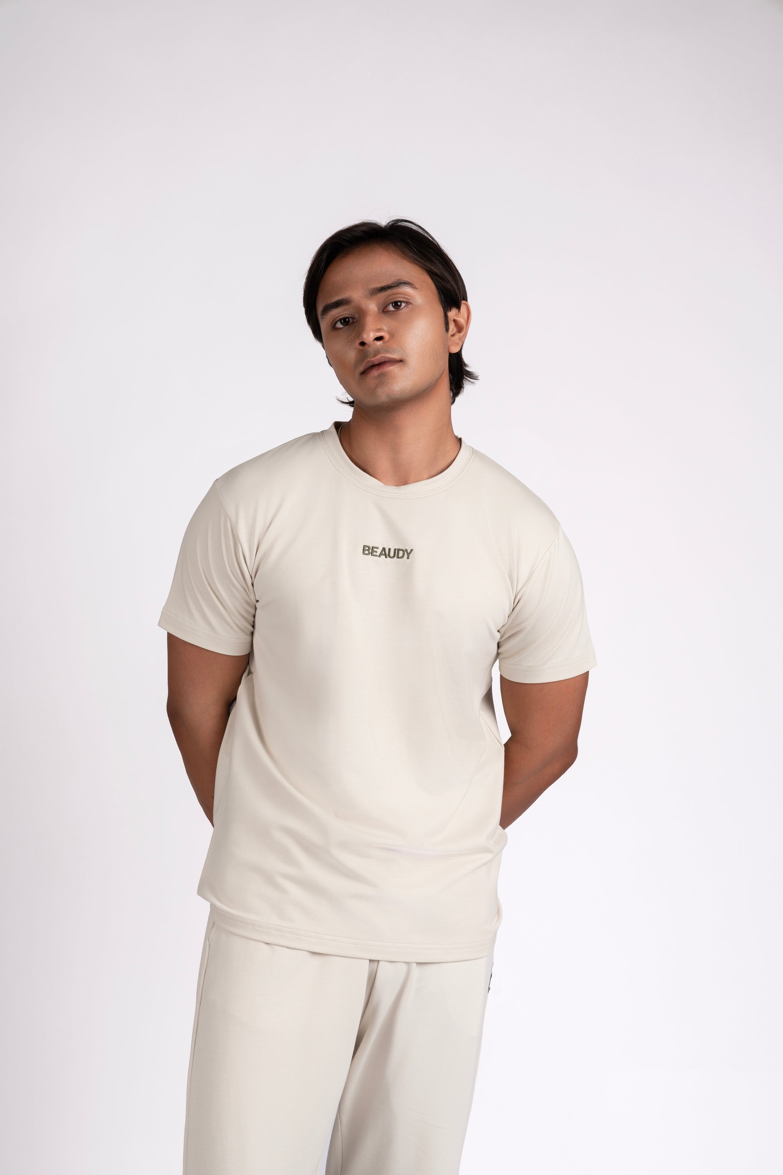 Regular Fit Beige T-Shirt