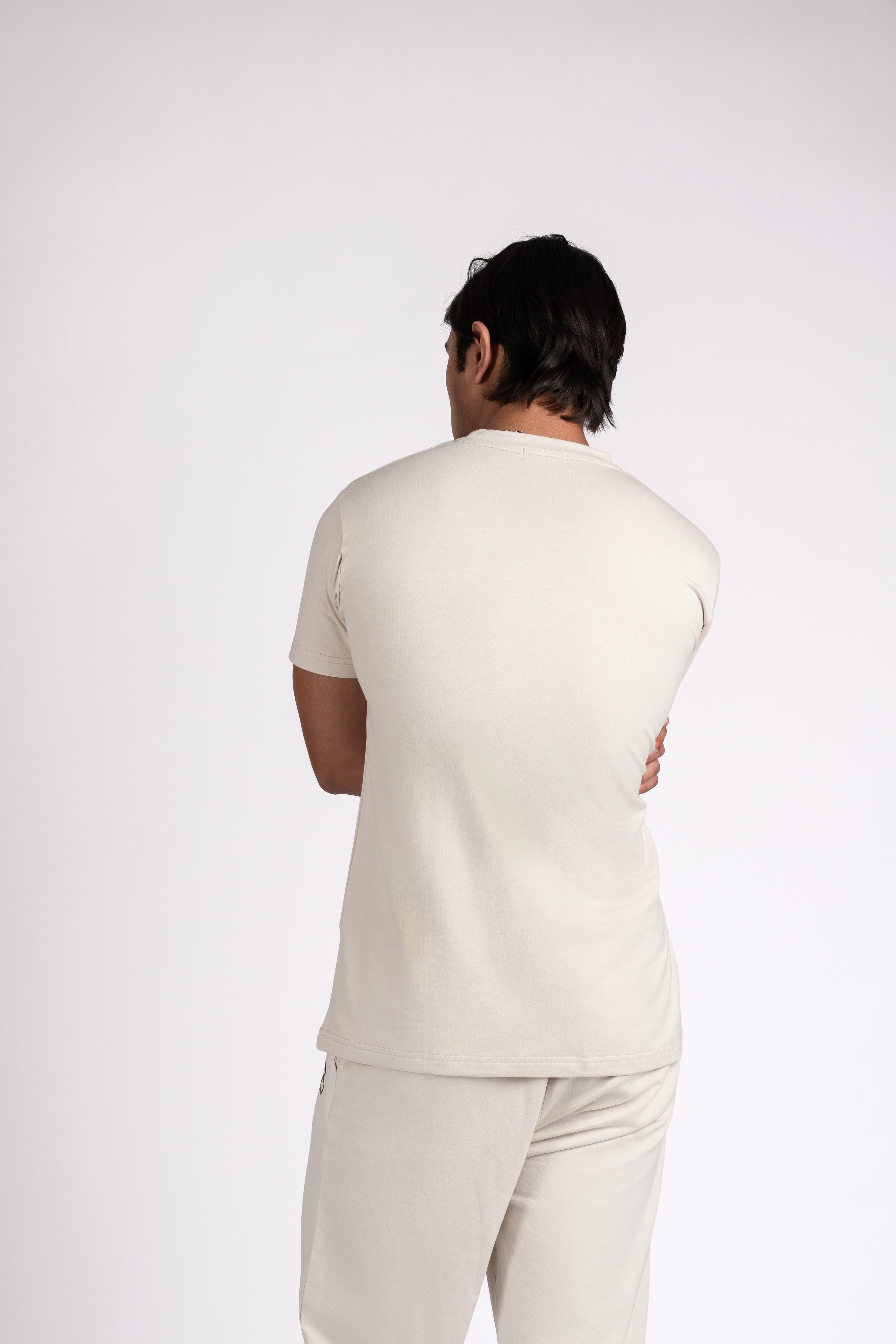 Regular Fit Beige T-Shirt