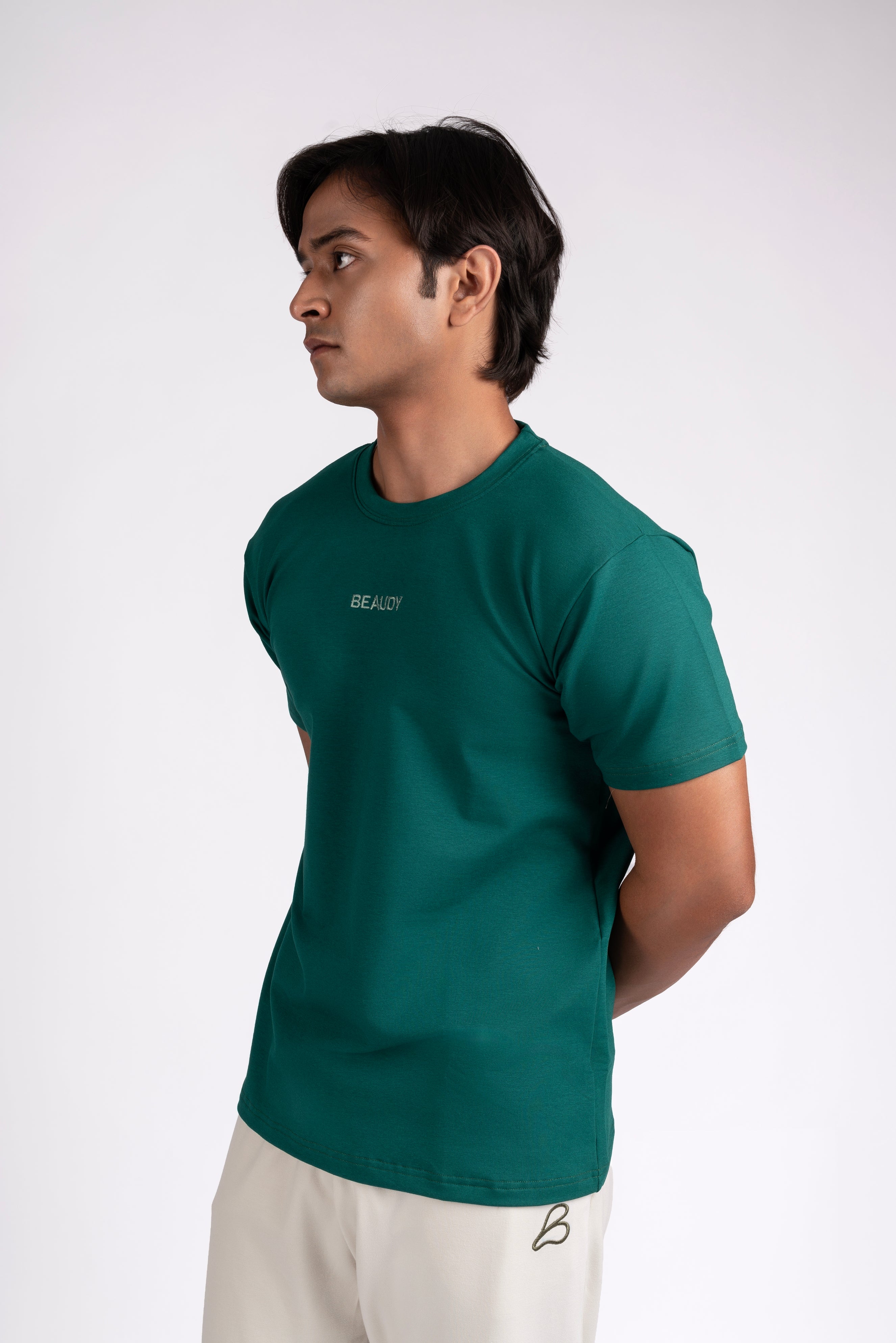 Regular Fit Green T-Shirt