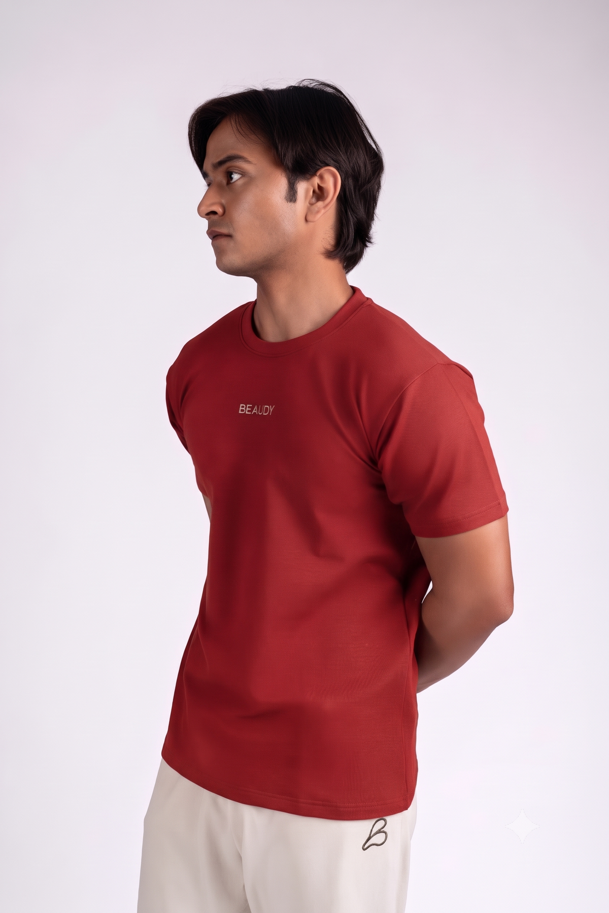 Regular Fit Maroon T-Shirt